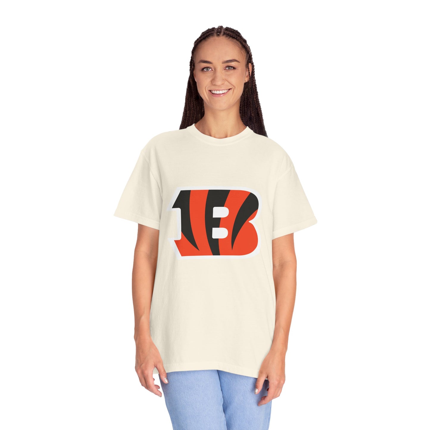 Cincinnati Bengals NFL Garment-Dyed T-Shirt – Premium Cotton Tee for Customization