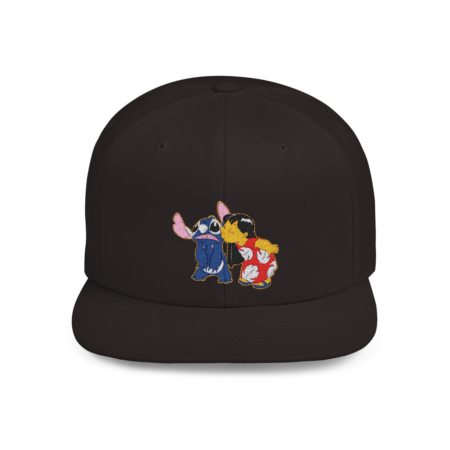 Lilo & Stitch Flat Bill Snapback – Lightweight, Custom Fit, Premium Quality