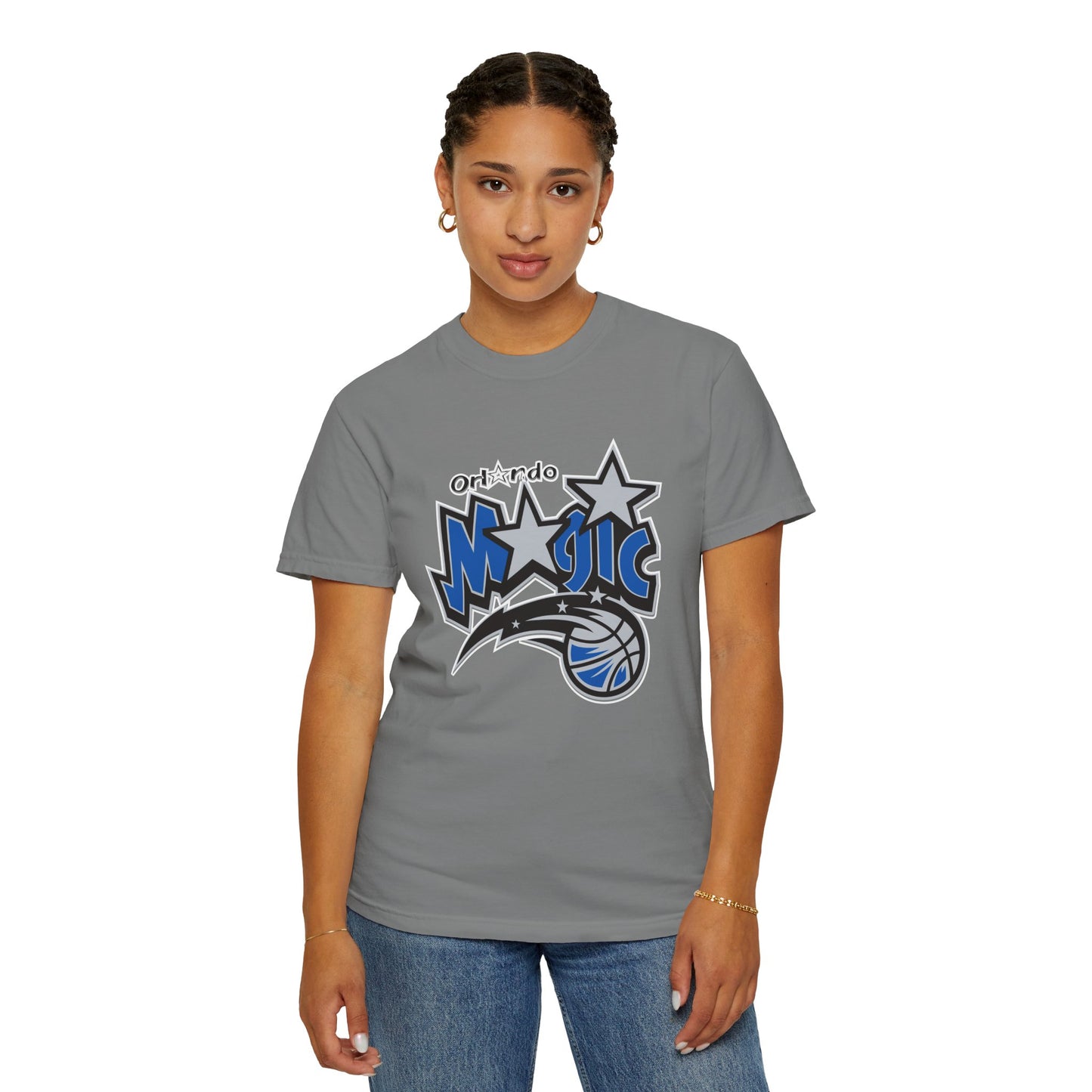 Orlando Magic Basketball Fanatics Garment-Dyed T-Shirt – Premium Cotton Tee for Customization