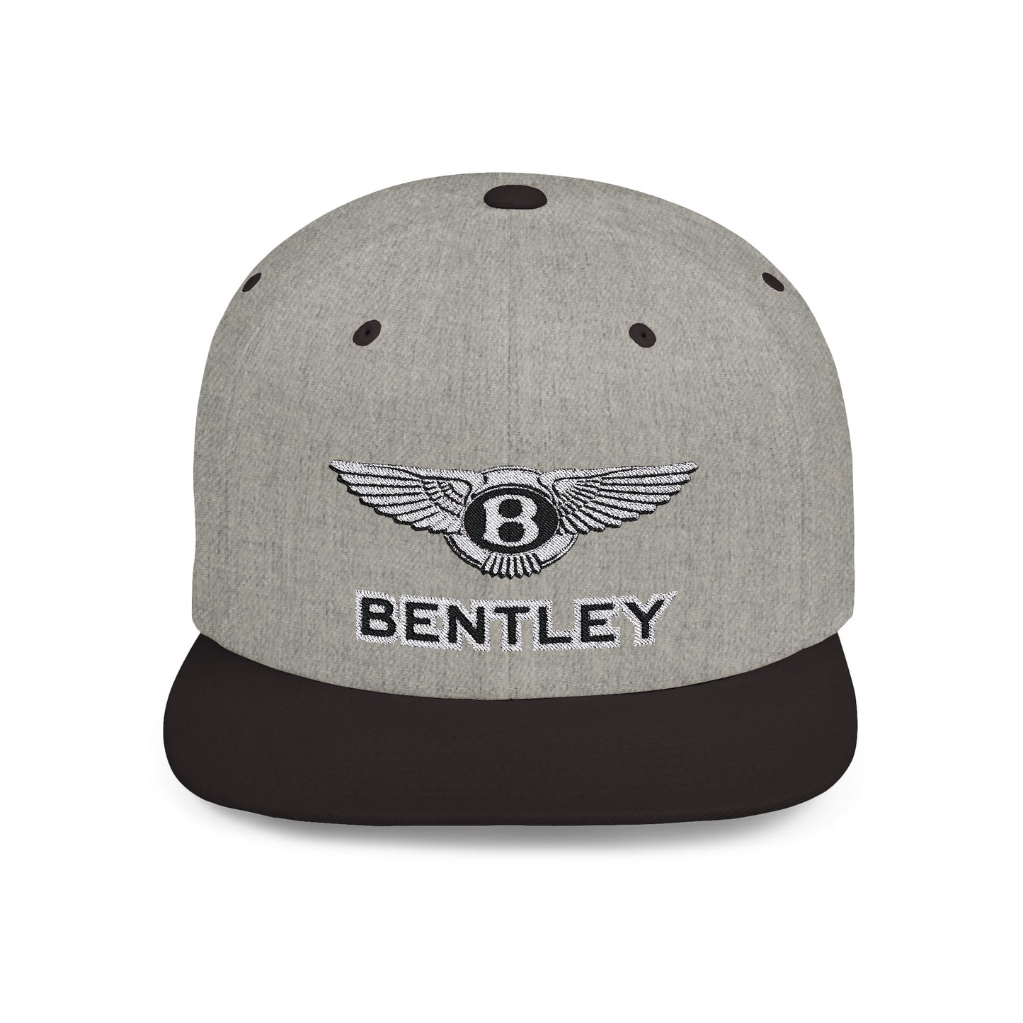 Bentley Flat Bill Snapback – Lightweight, Custom Fit, Premium Quality