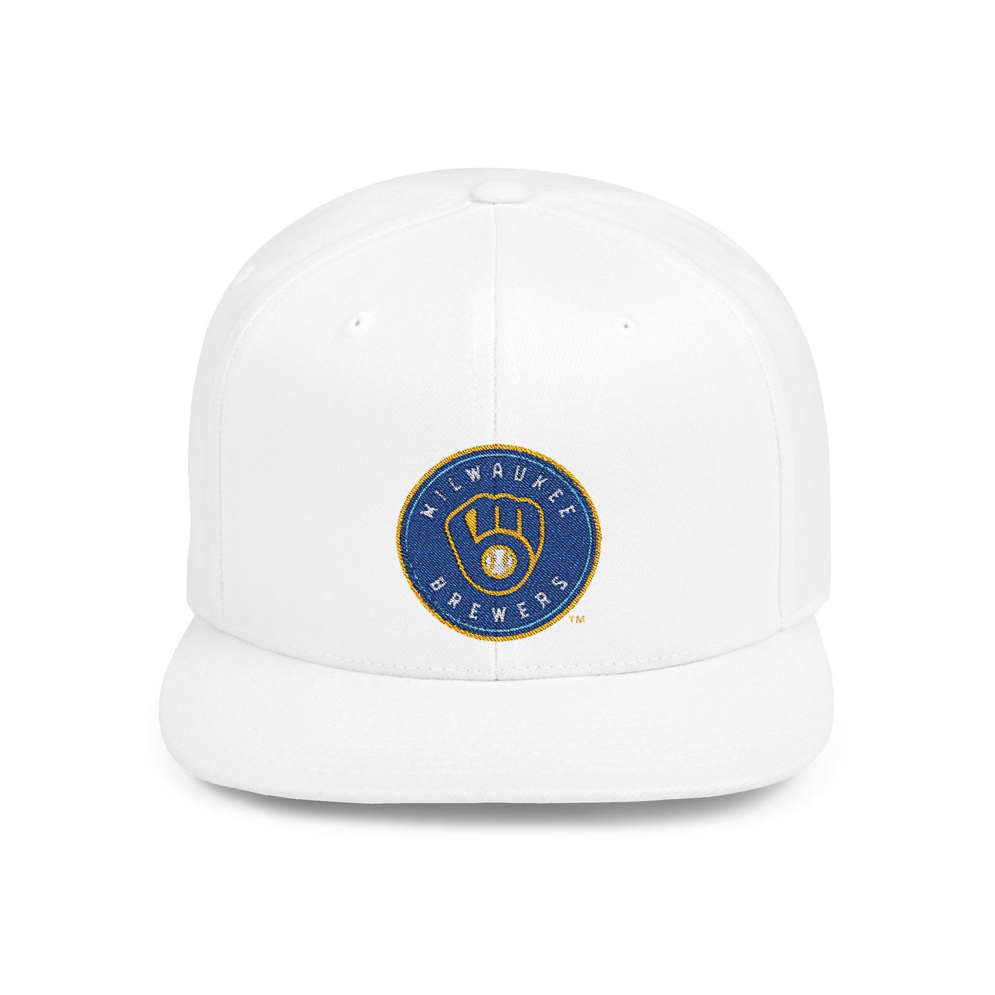 Milwaukee Brewers Brew Crew Pride Flat Bill Snapback – Lightweight, Custom Fit, Premium Quality