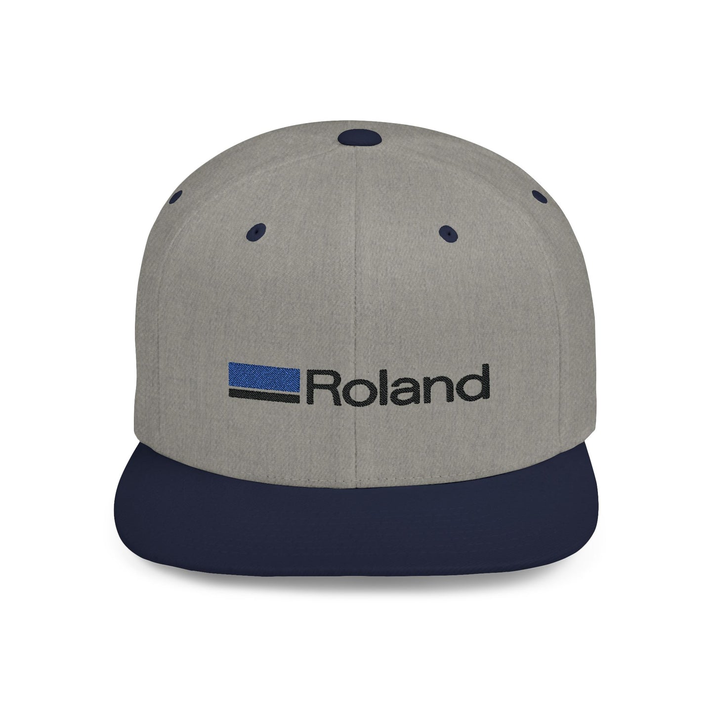 Roland Flat Bill Snapback – Lightweight, Custom Fit, Premium Quality