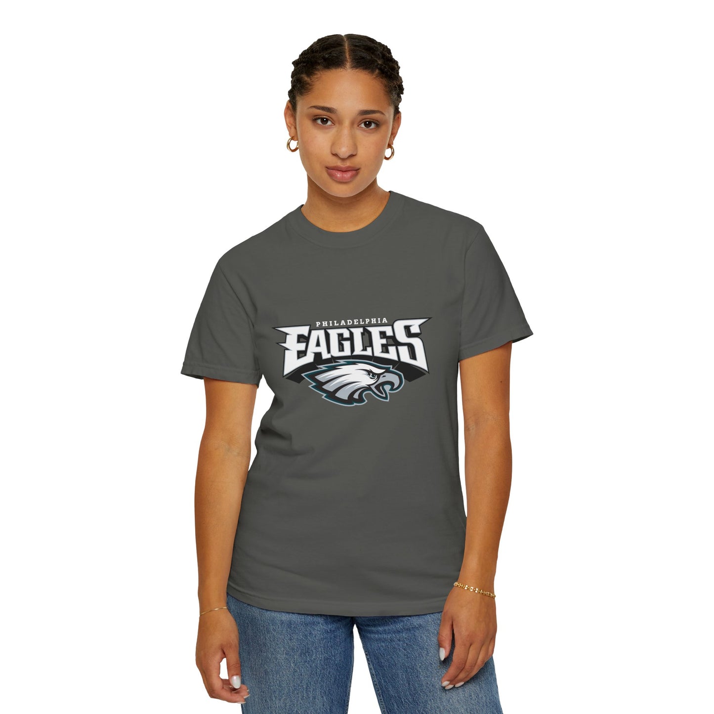 Philadelphia Eagles Fan Gifts Garment-Dyed T-Shirt – Premium Cotton Tee for Customization