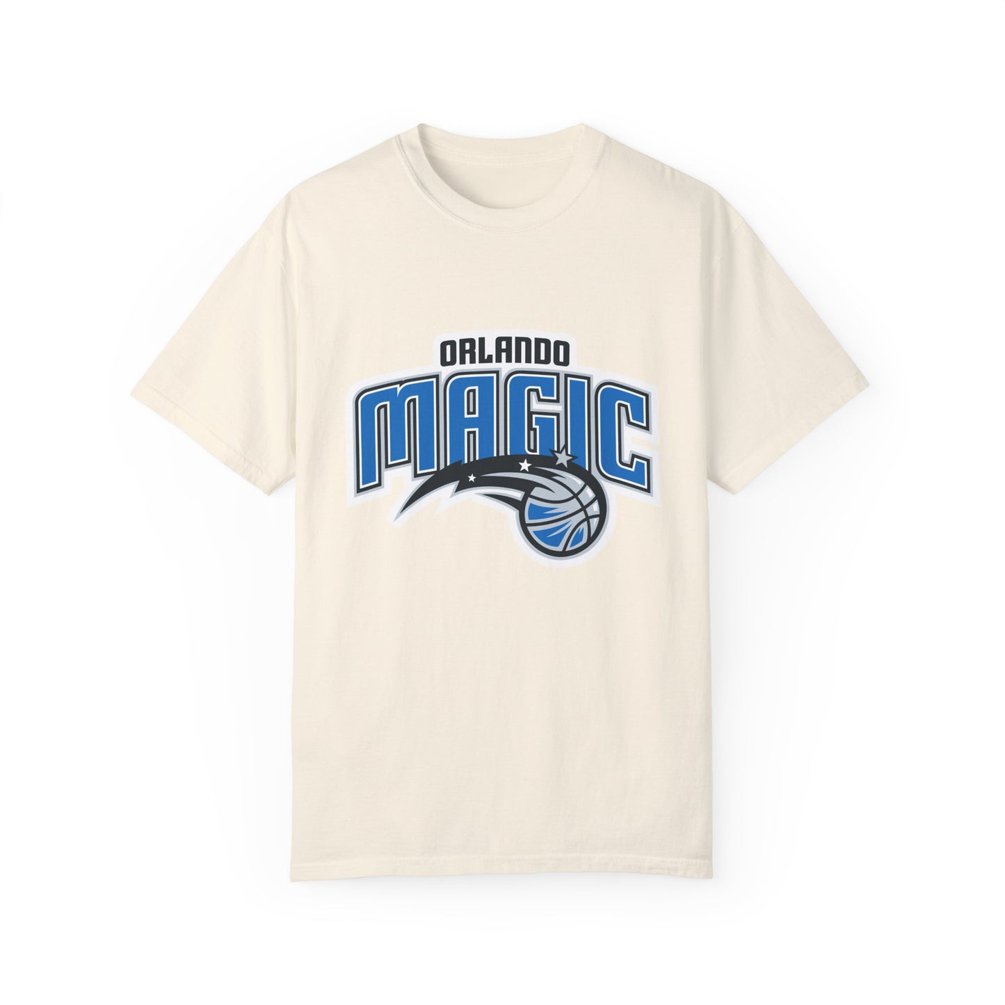 Orlando Magic Hoop Lifestyle Garment-Dyed T-Shirt – Premium Cotton Tee for Customization