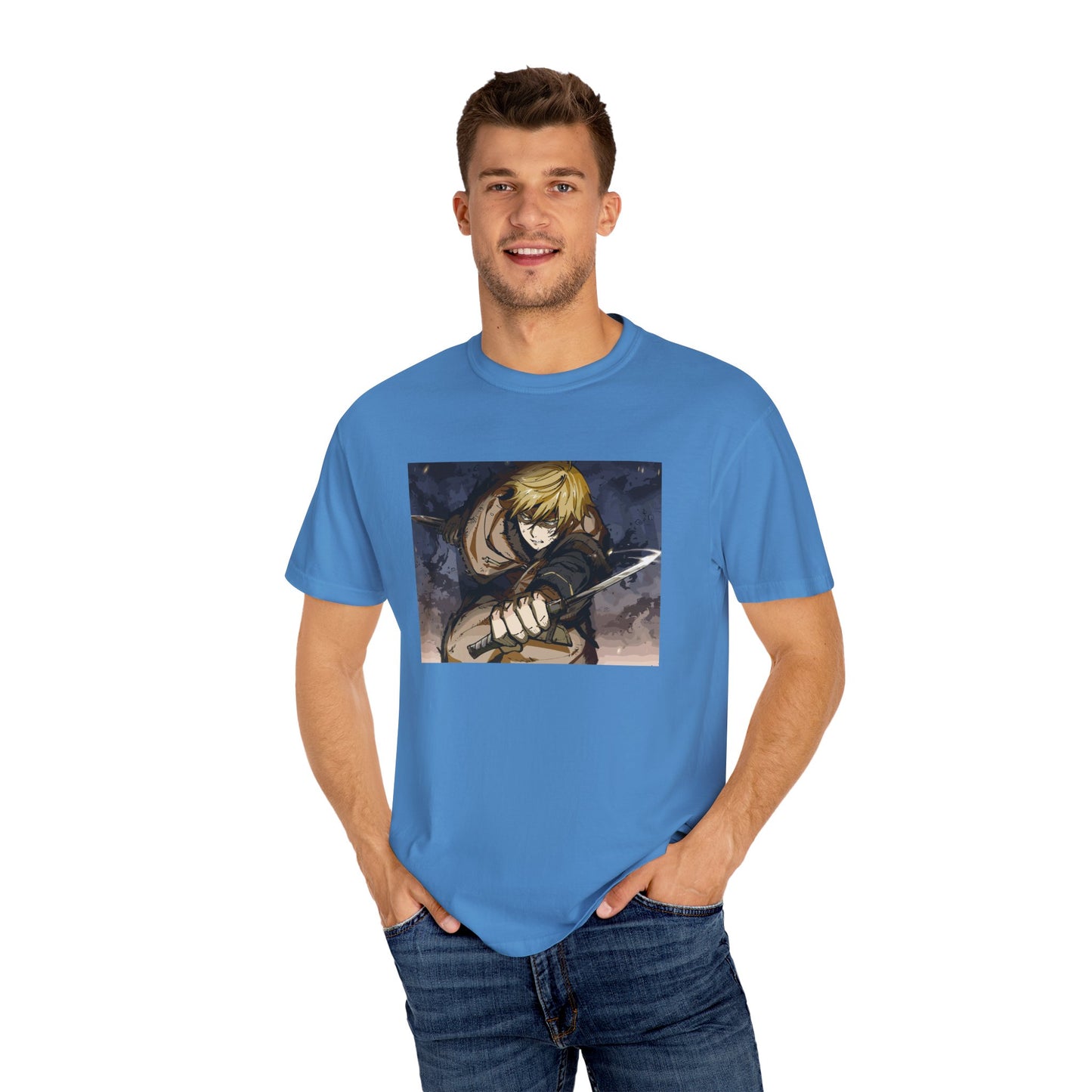 Vinland Saga Thorfinn 5K Garment-Dyed T-Shirt – Premium Cotton Tee