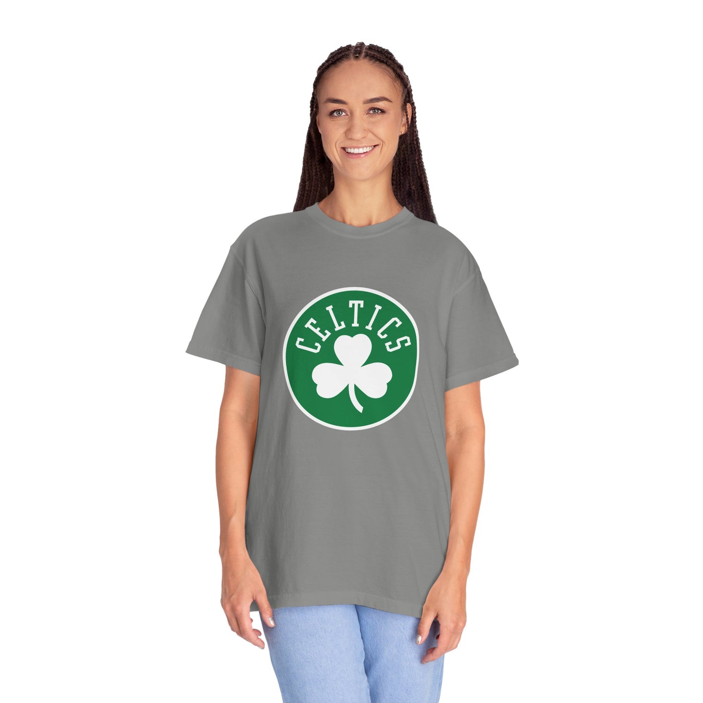 Boston Celtics Hoop Lifestyle Garment-Dyed T-Shirt – Premium Cotton Tee for Customization