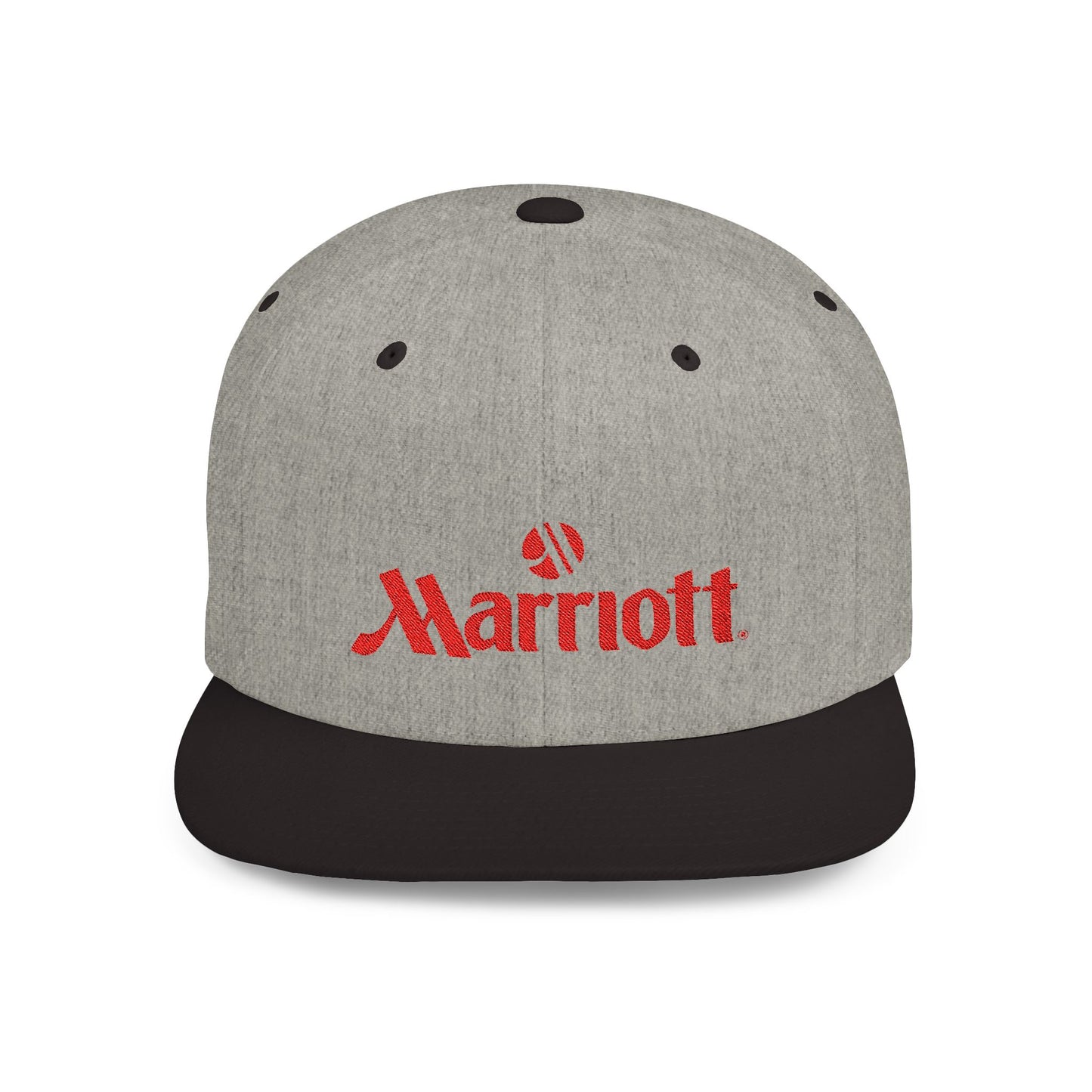 Marriott Flat Bill Snapback – Lightweight, Custom Fit, Premium Quality