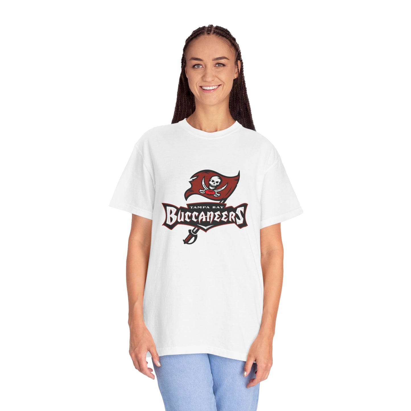 Tampa Bay Buccaneers Merchandise Garment-Dyed T-Shirt – Premium Cotton Tee for Customization