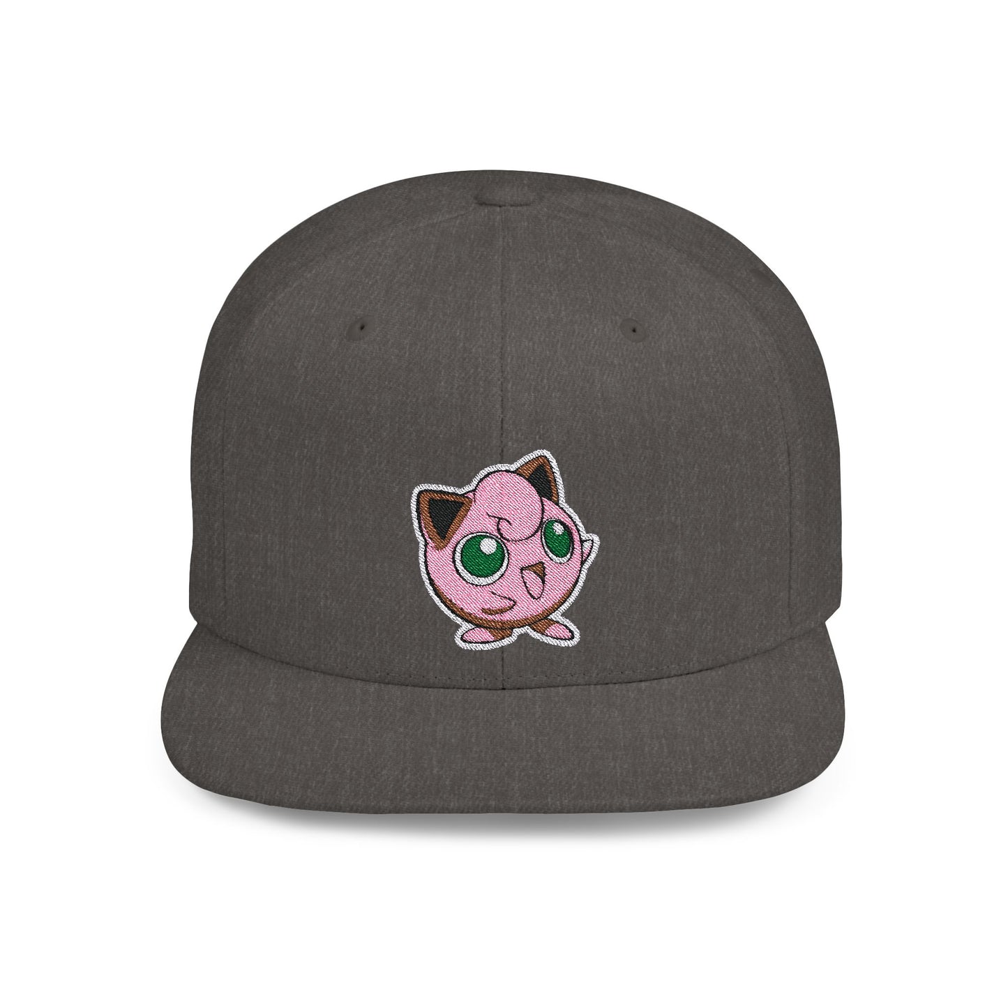 Jigglypuff Pokemon Flat Bill Snapback – Lightweight, Custom Fit, Premium Quality