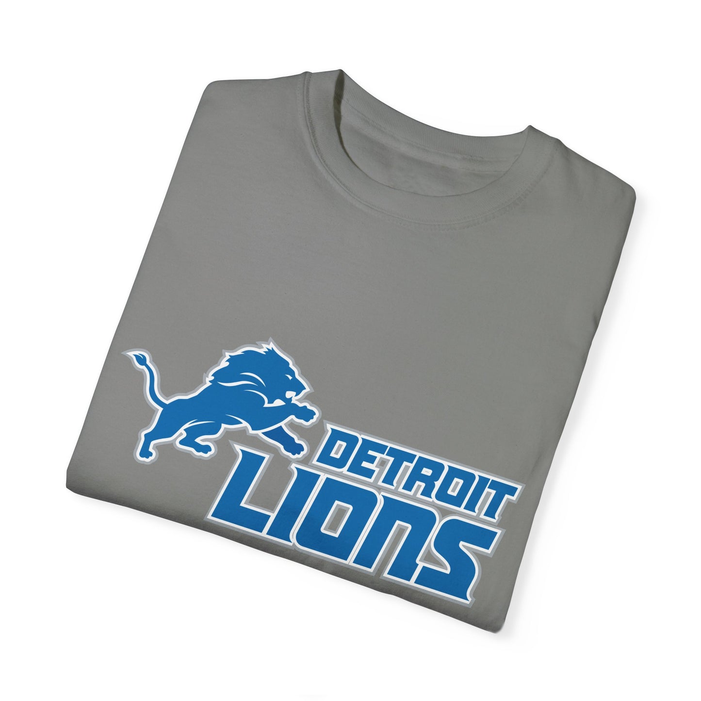 Detroit Lions Nation Garment-Dyed T-Shirt – Premium Cotton Tee for Customization