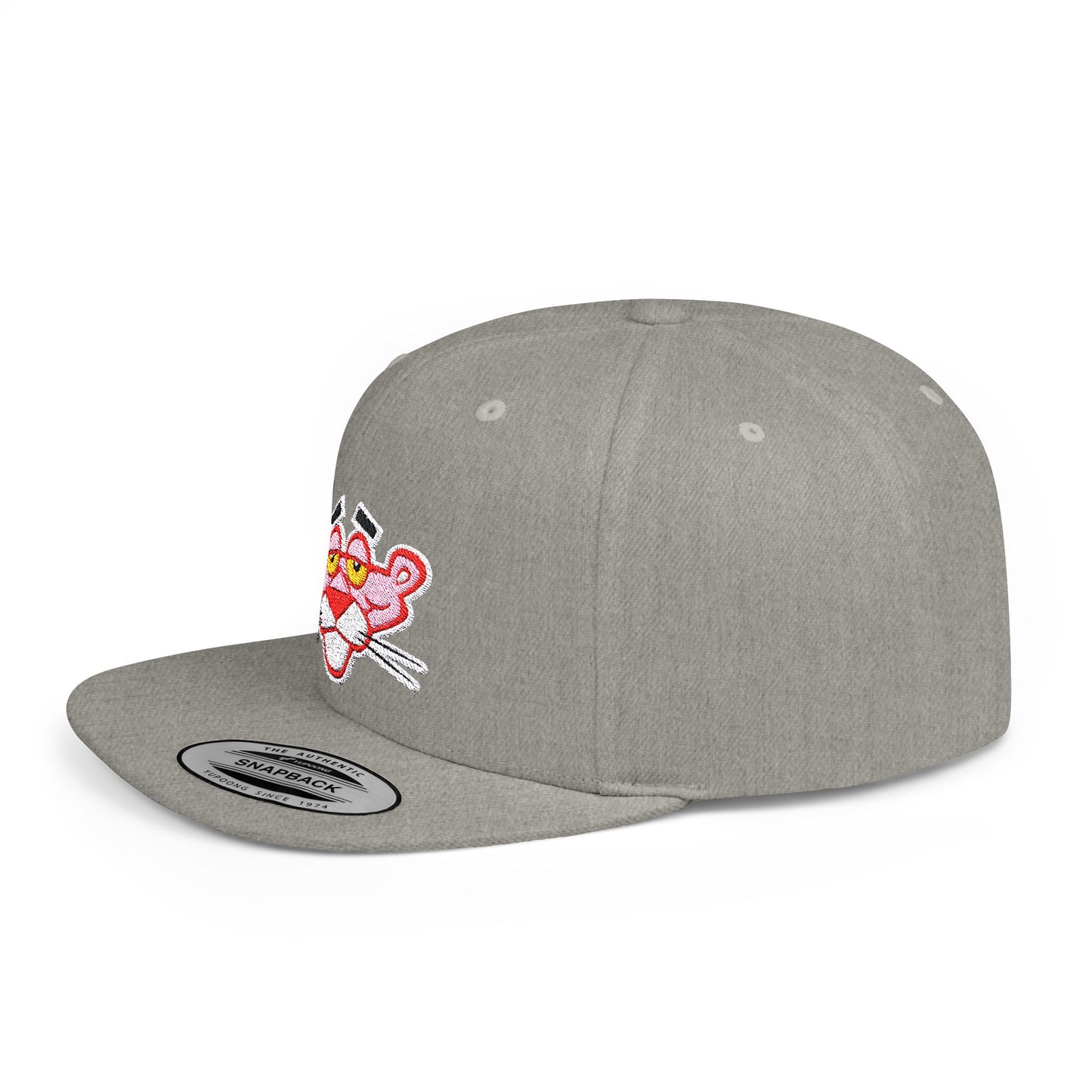 Pink Panther Flat Bill Snapback – Lightweight, Custom Fit, Premium Quality