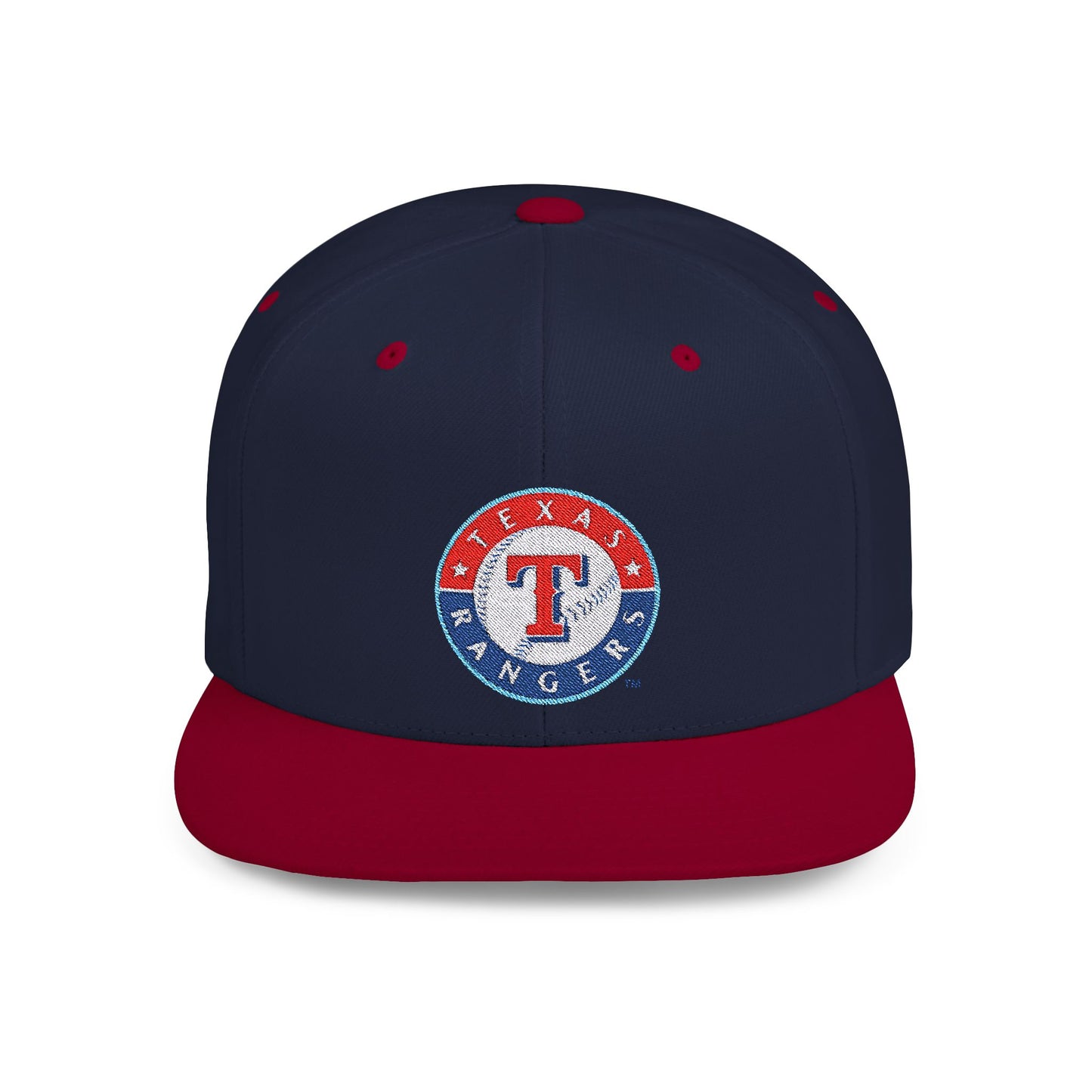 Texas Rangers Baseball Nation Flat Bill Snapback – Lightweight, Custom Fit, Premium Quality