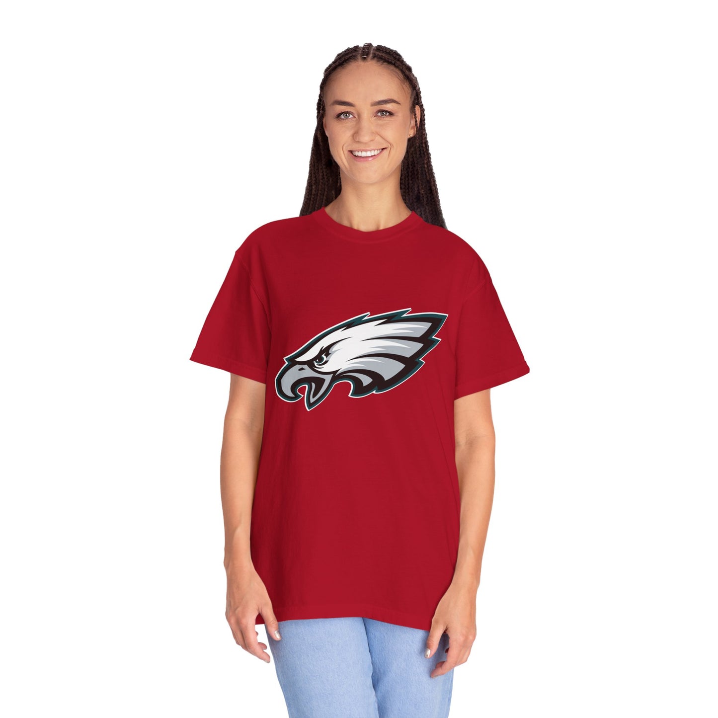 Philadelphia Eagles Pride Garment-Dyed T-Shirt – Premium Cotton Tee for Customization