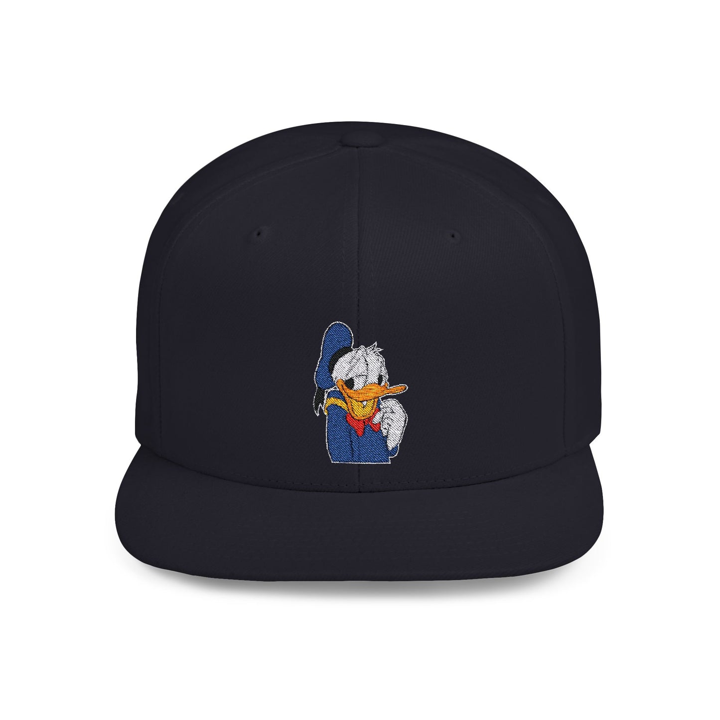 Donald Duck Fun Flat Bill Snapback – Lightweight, Custom Fit, Premium Quality