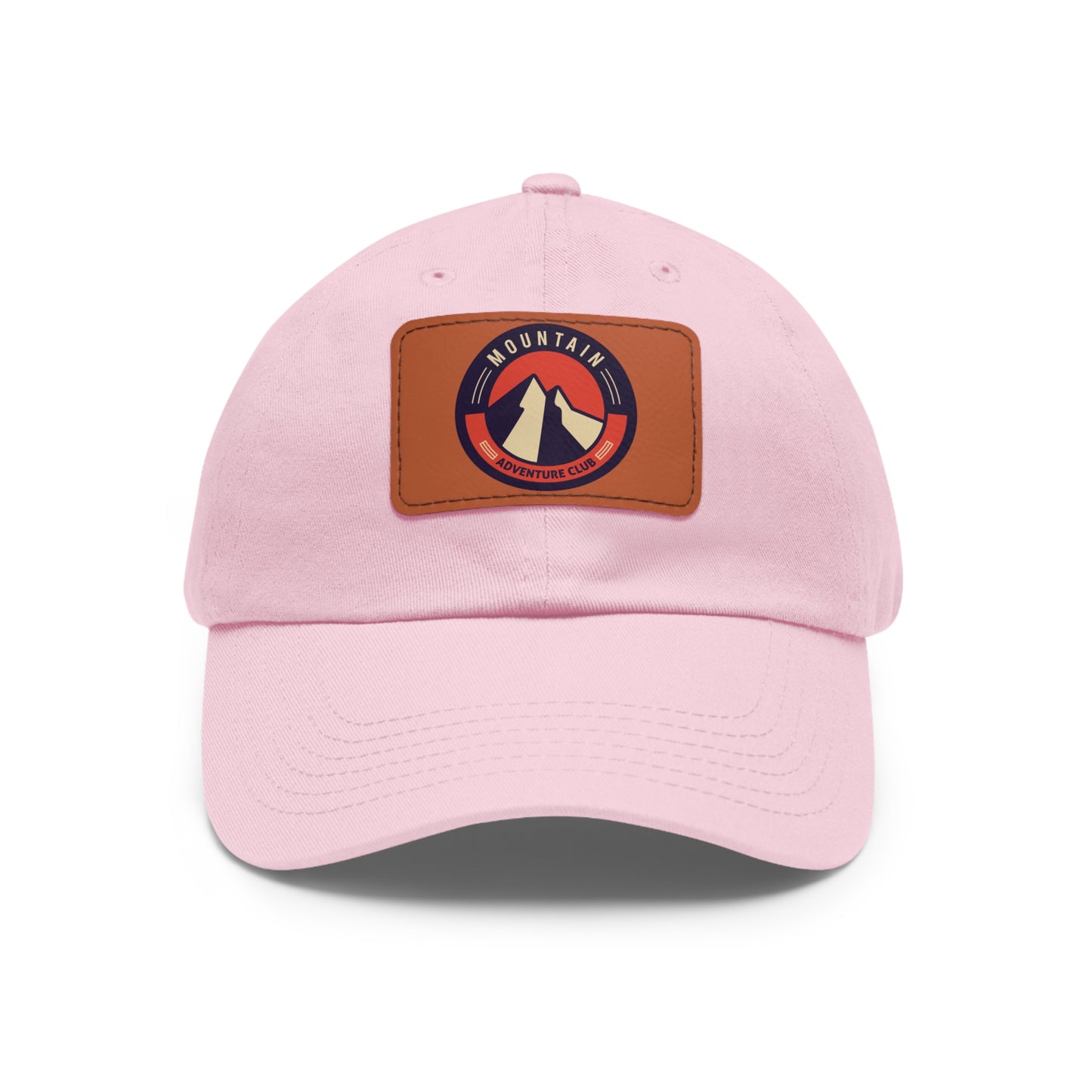 Dad Leather Patch Hat Adventure Club Mountain Lovers – Timeless Style, Perfect Fit