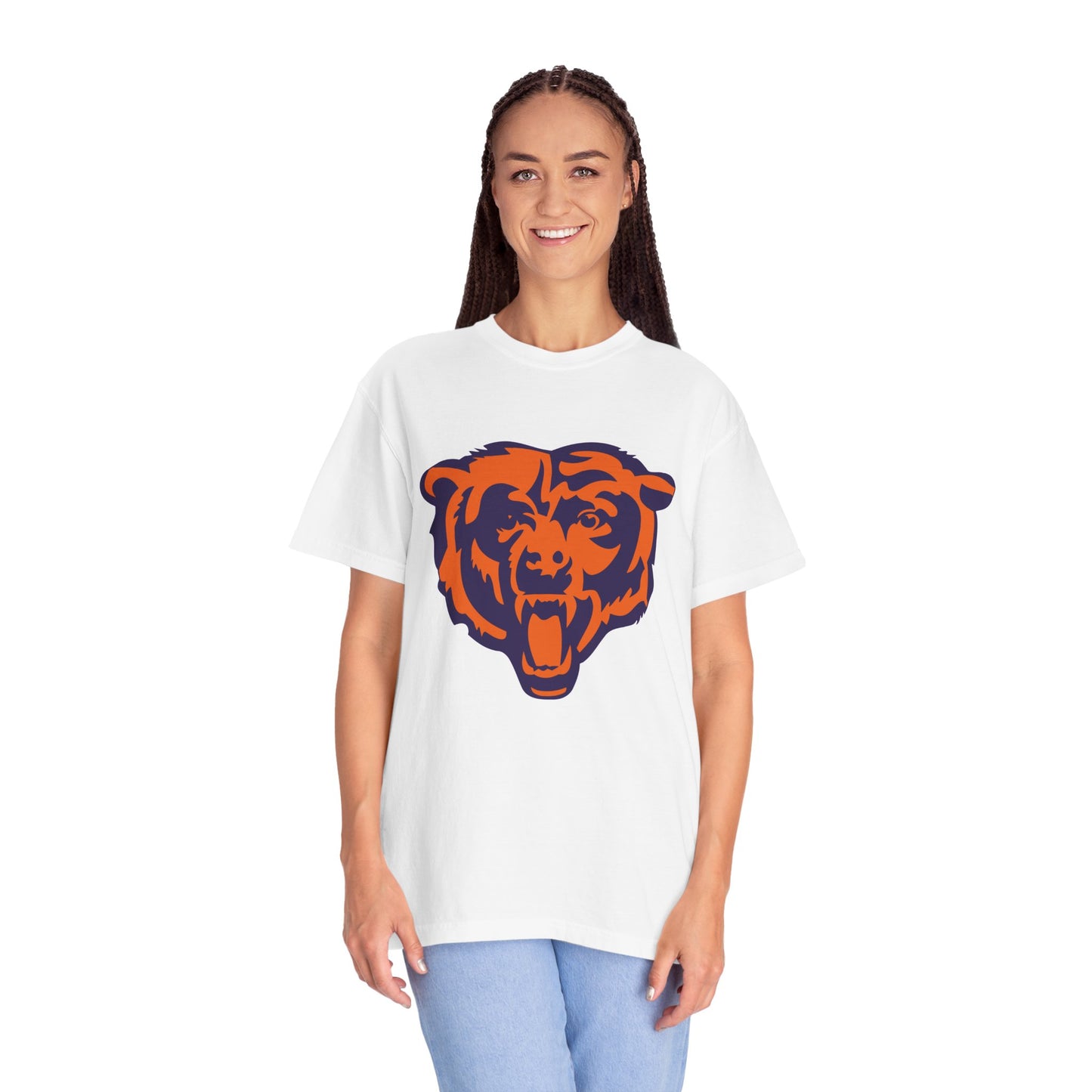 Chicago Bears Gear Garment-Dyed T-Shirt – Premium Cotton Tee for Customization