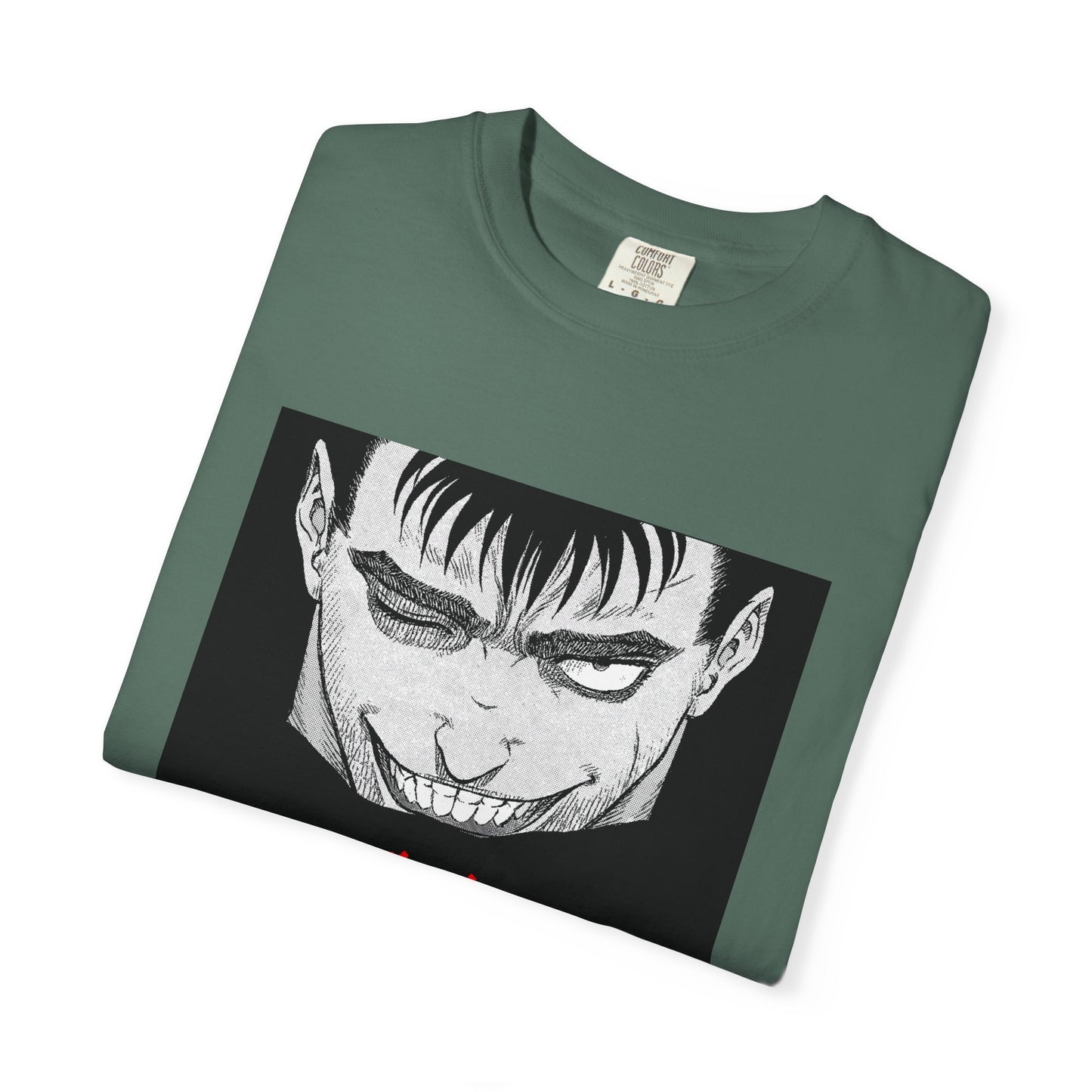 Berserk Fan Art Garment-Dyed T-Shirt – Premium Cotton Tee for Customization