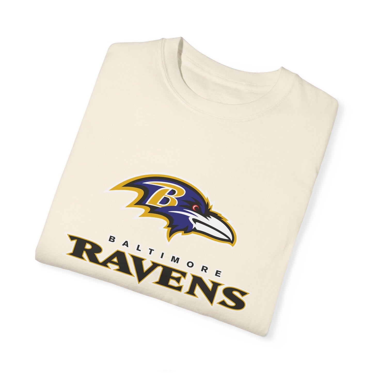 Baltimore Ravens Fan Gifts Garment-Dyed T-Shirt – Premium Cotton Tee for Customization