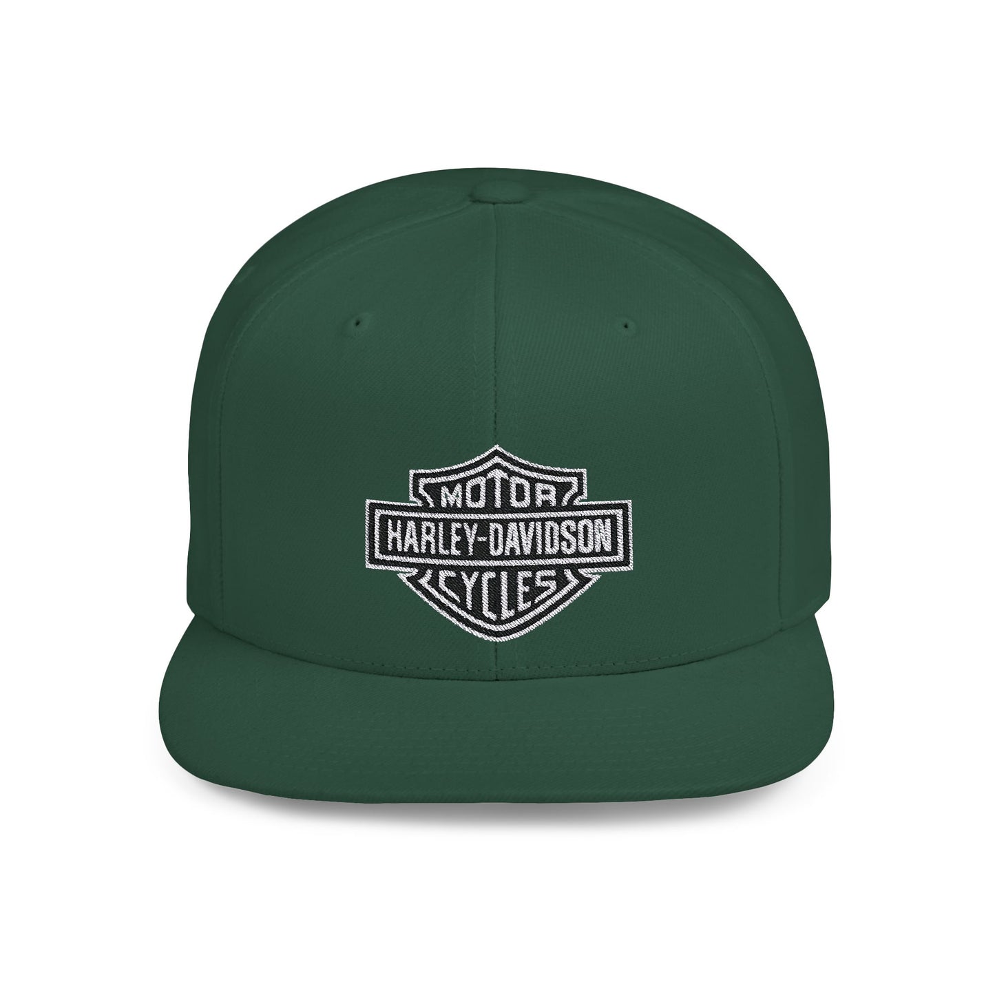 Harley Davidson Flat Bill Snapback – Lightweight, Custom Fit, Premium Quality