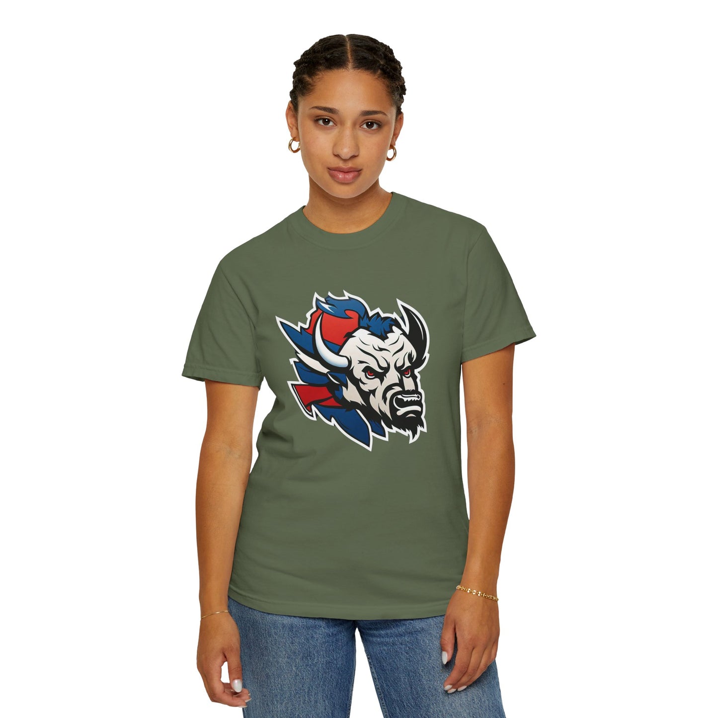 Buffalo Bills Football Family Garment-Dyed T-Shirt – Premium Cotton Tee for Customization