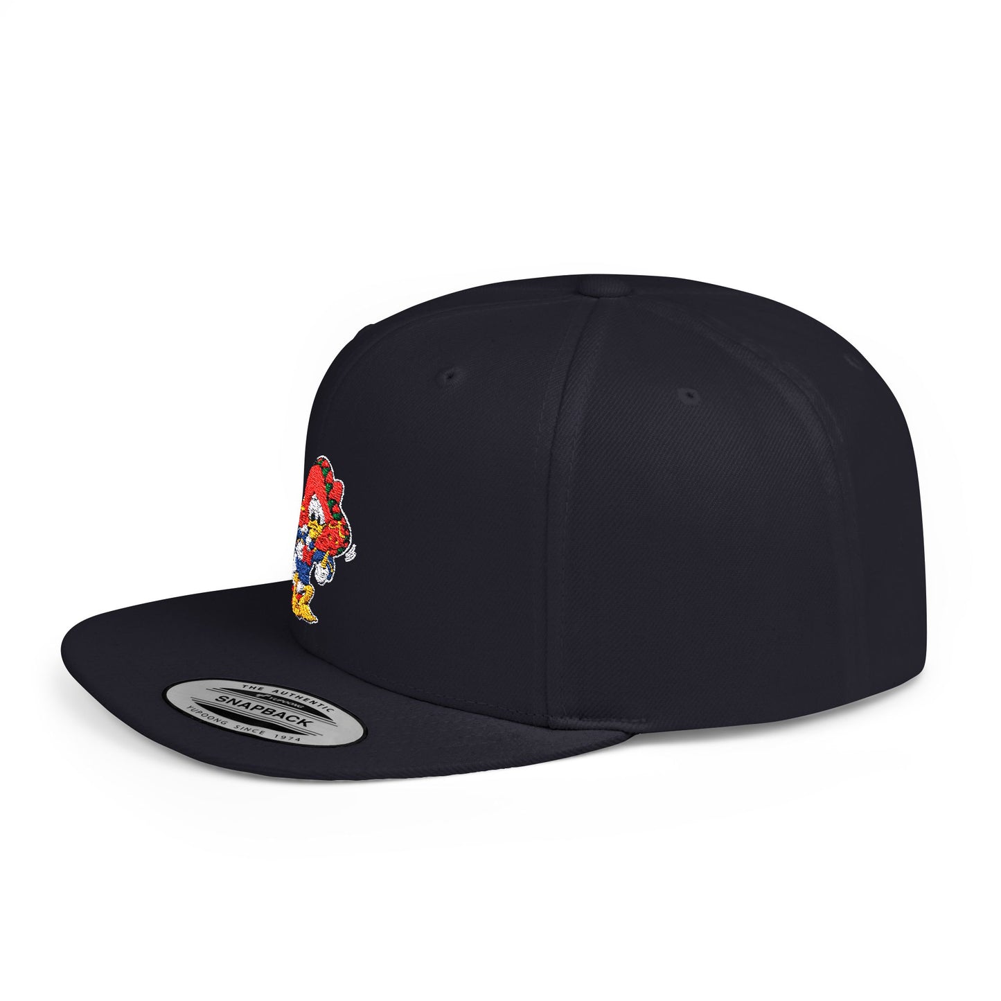 Donald Duck Cinco De Mayo Flat Bill Snapback – Lightweight, Custom Fit, Premium Quality