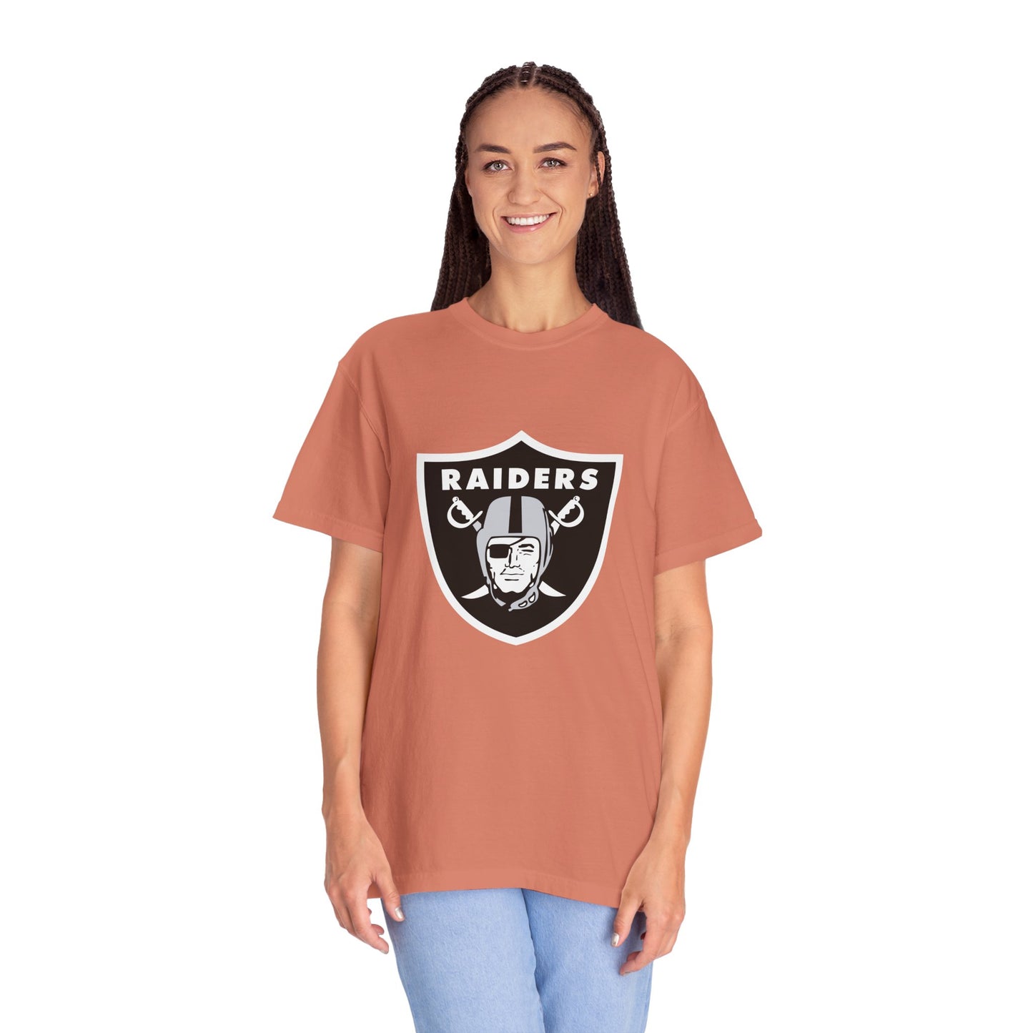 Las Vegas Raiders Gameday Essentials Garment-Dyed T-Shirt – Premium Cotton Tee for Customization