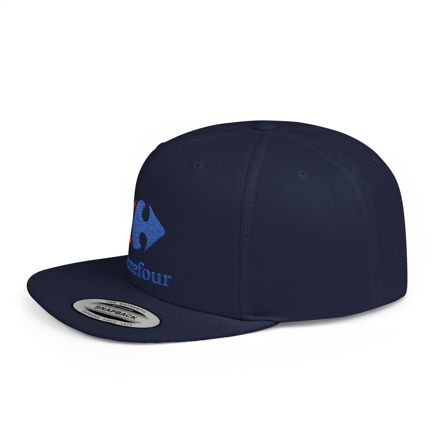 Carre Four Flat Bill Snapback – Lightweight, Custom Fit, Premium Quality