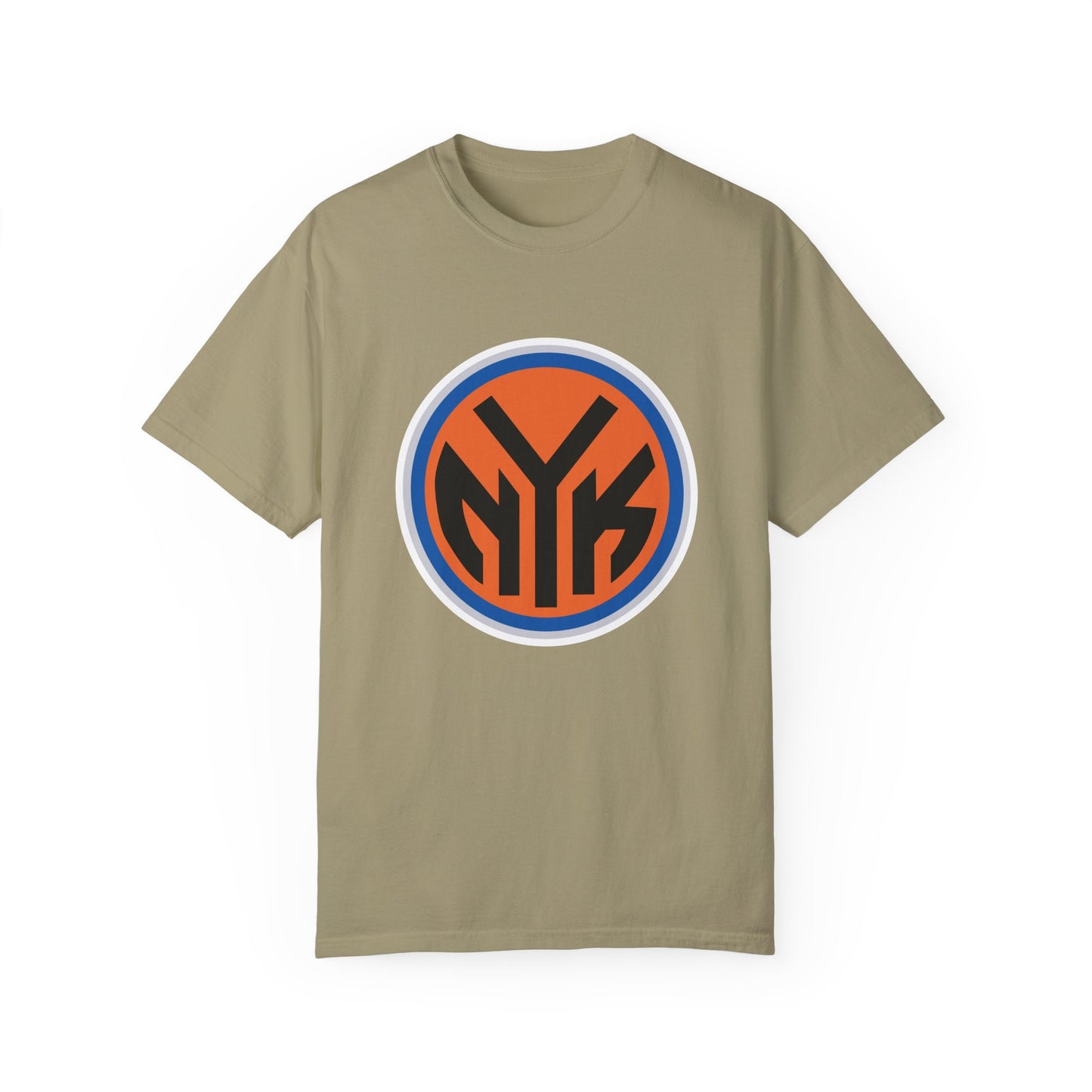 New York Knicks Basketball Fanatics Garment-Dyed T-Shirt – Premium Cotton Tee for Customization