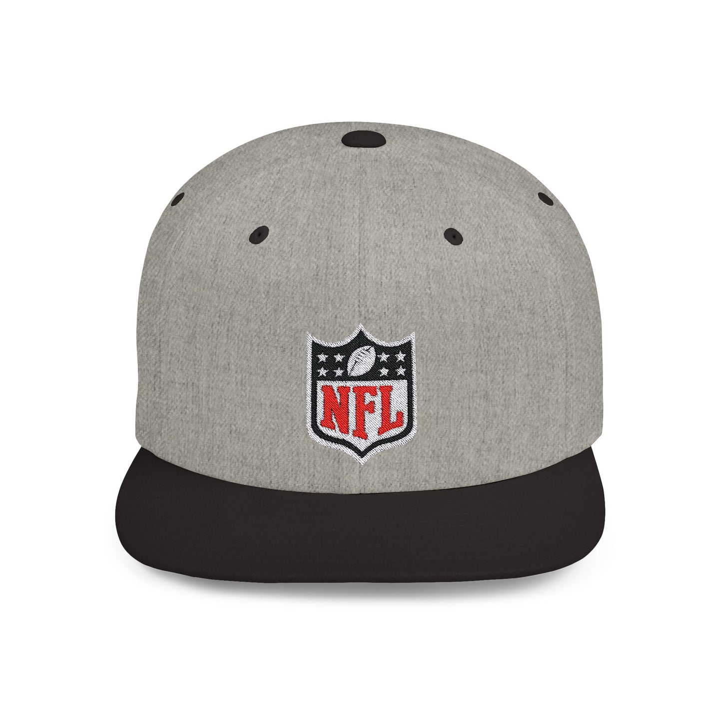 Football Flat Bill Snapback – Lightweight, Custom Fit, Premium Quality