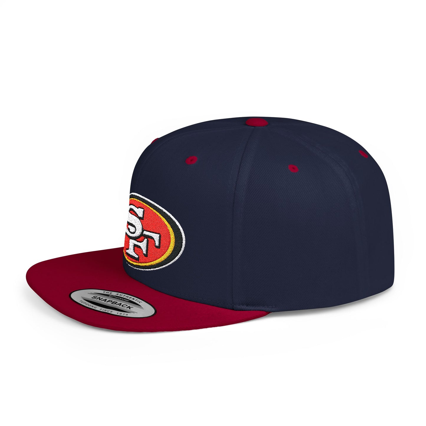 San Francisco 49ers Bay Area Pride  Flat Bill Snapback – Lightweight, Custom Fit, Premium Quality