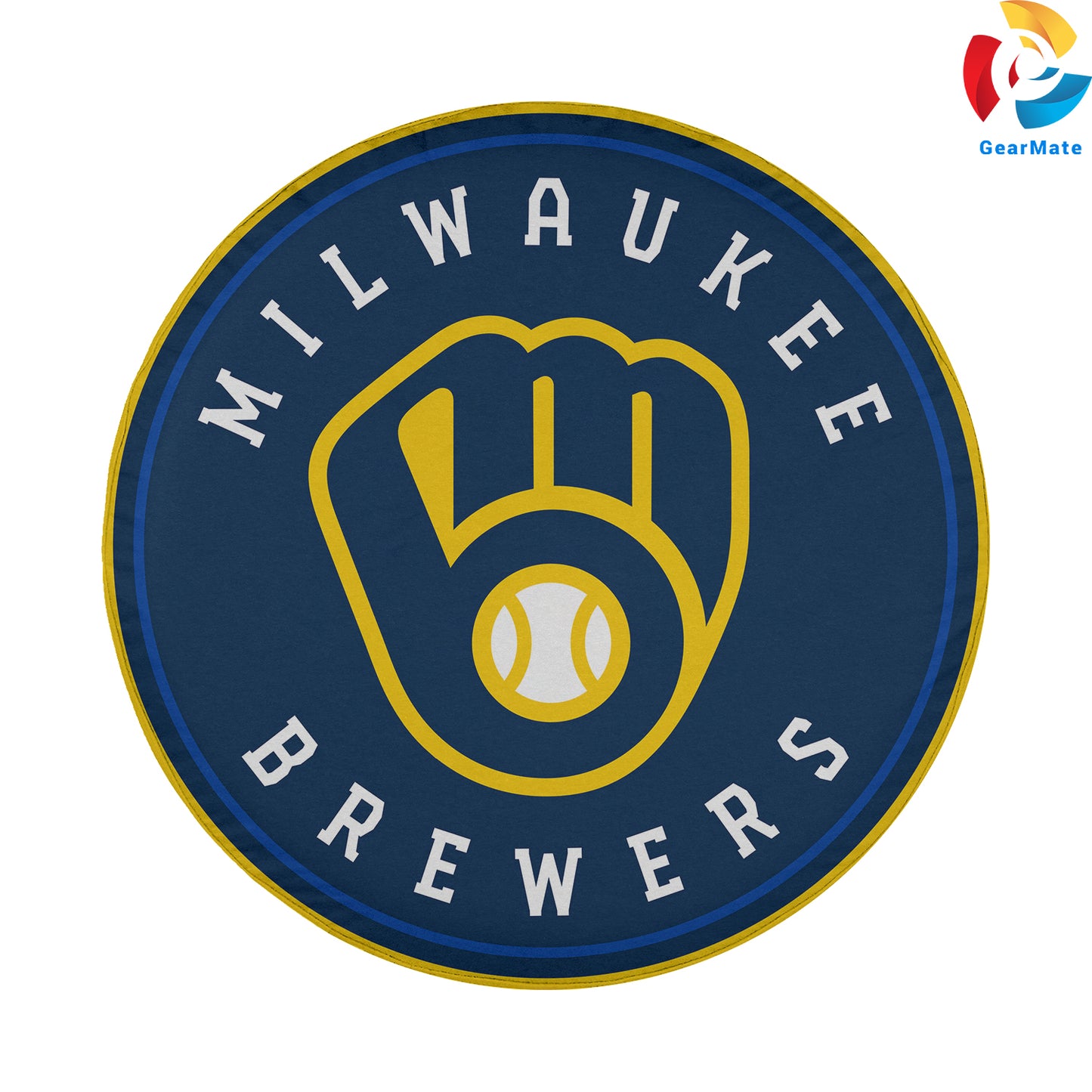 Milwaukee Brewers MLB Spare Tire Cover – Premium Waterproof UV-Resistant Protector