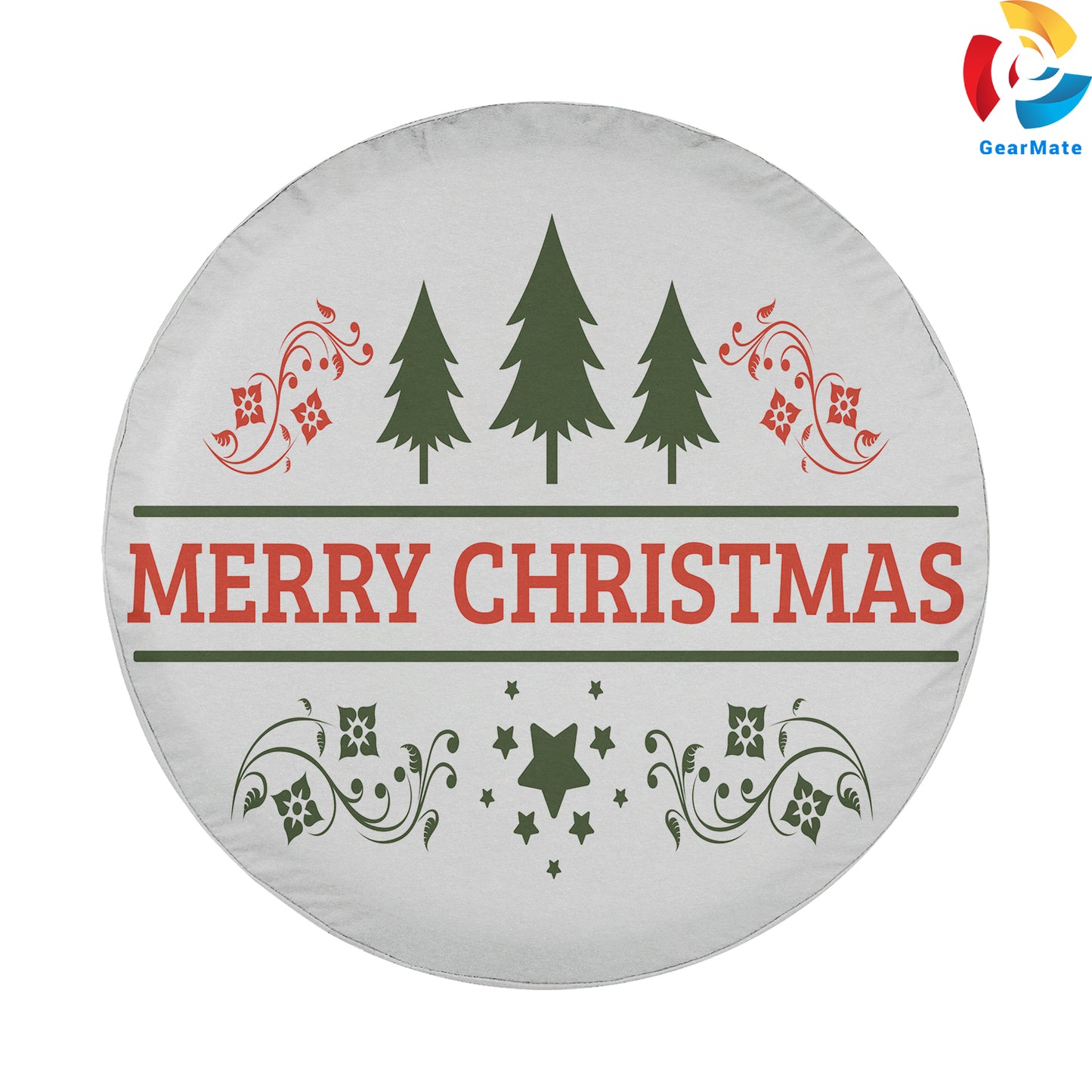 Merry Christmas Tree Spare Tire Cover – Premium Waterproof UV Resistant Protector