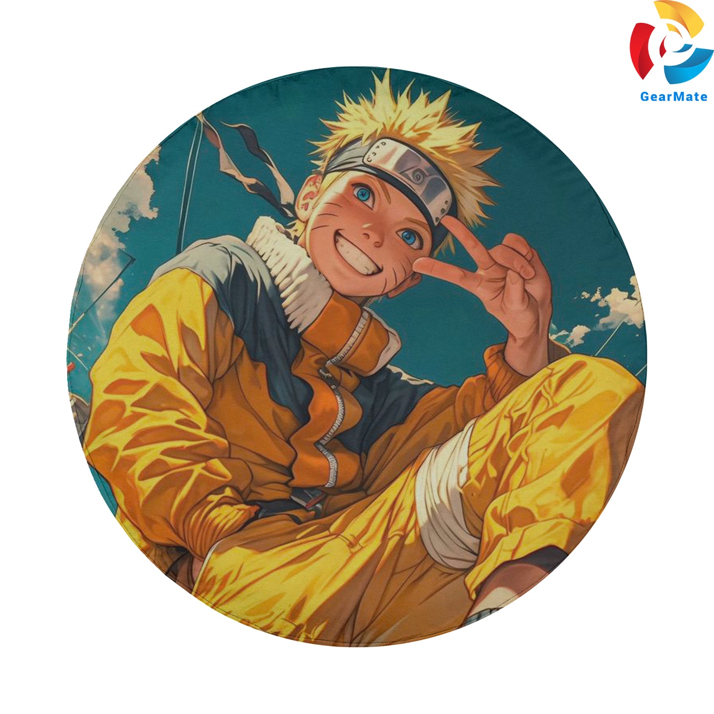 Naruto Uzumaki Naruto Fans Spare Tire Cover – Premium Waterproof UV-Resistant Protector