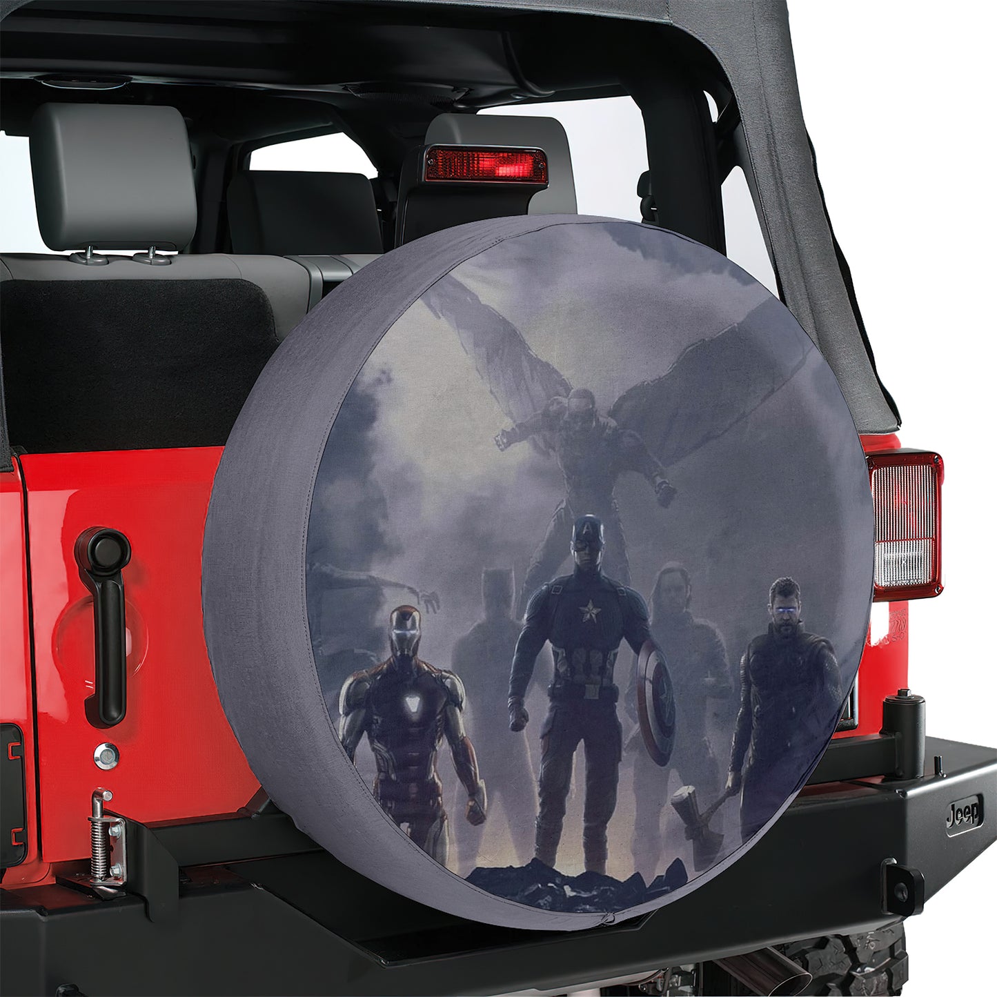 Marvel Assemble Spare Tire Cover – Premium Waterproof UV Resistant Protector