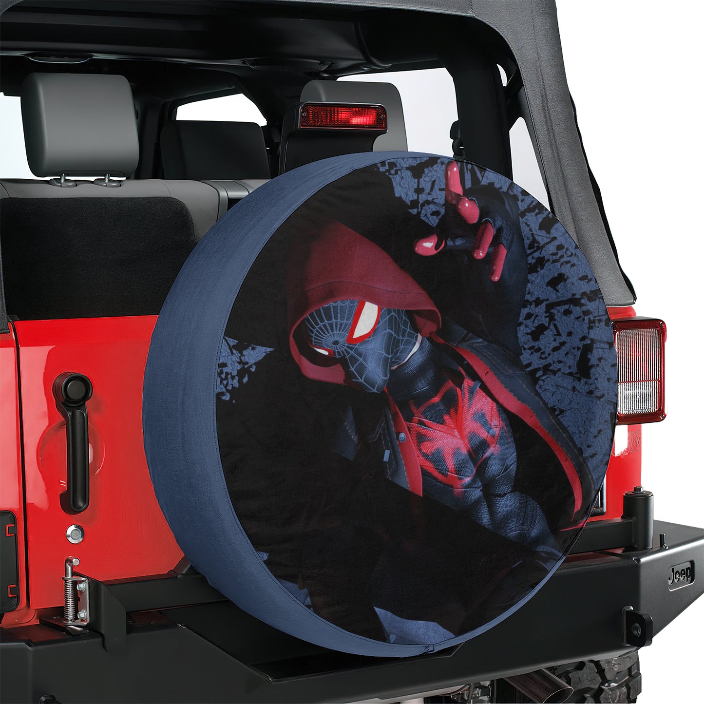 Miles Morales Be Greater Spare Tire Cover – Premium Waterproof UV Resistant Protector