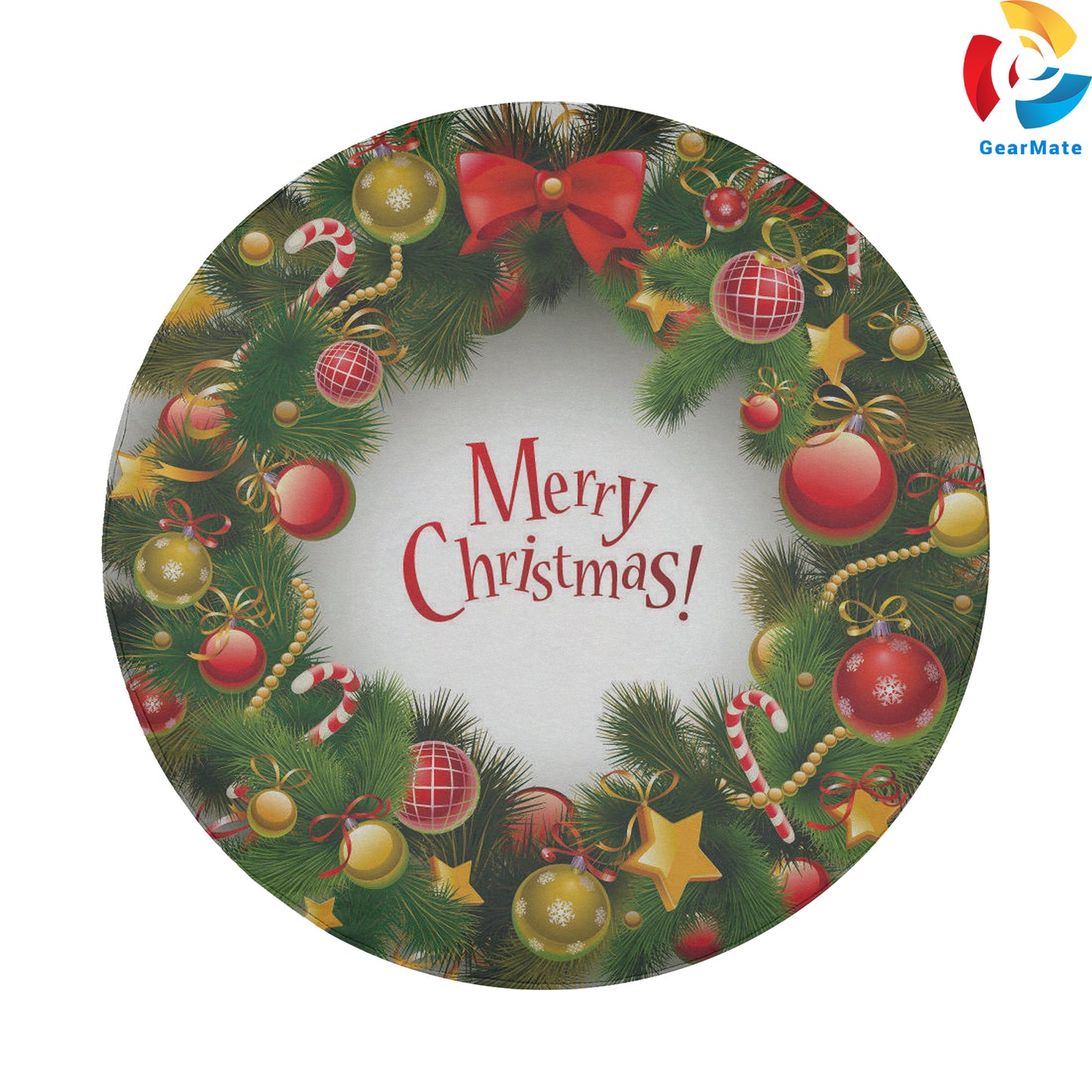 Merry Christmas 2024 Festive Decor Spare Tire Cover – Premium Waterproof UV Resistant Protector