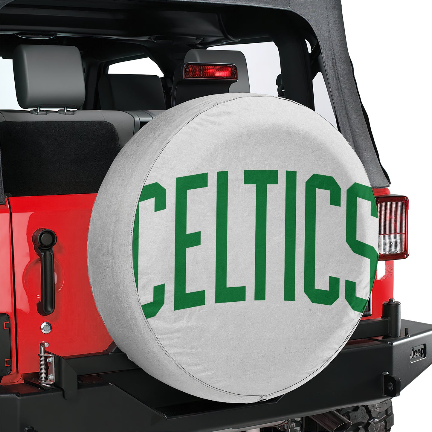 Boston Celtics Merchandise Spare Tire Cover – Premium Waterproof UV-Resistant Protector