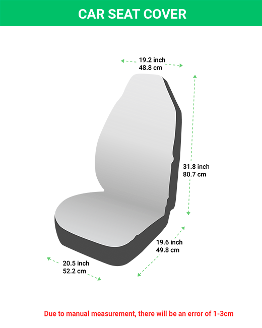 The Mandolarian Car Seat Covers – High Quality Graphic and Polar Fleece Protector Set