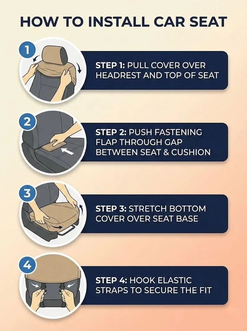 Celestial Sky Seat Covers – High Quality Graphic and Polar Fleece Protector Set