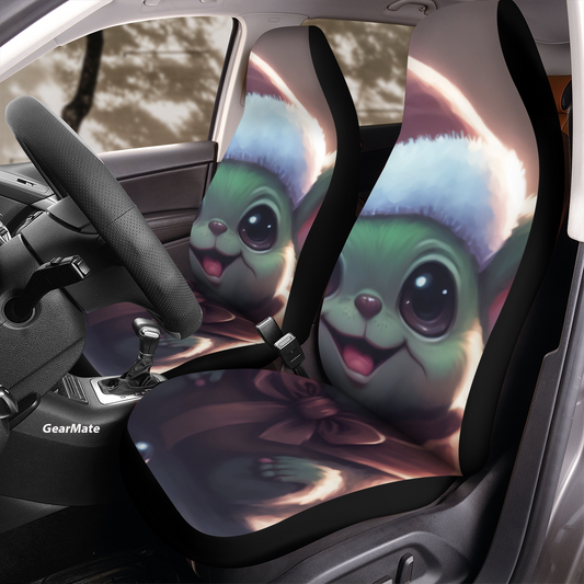 Star Wars Baby Yoda Car Seat Covers - High Quality Graphic and Polar Fleece Protector Set