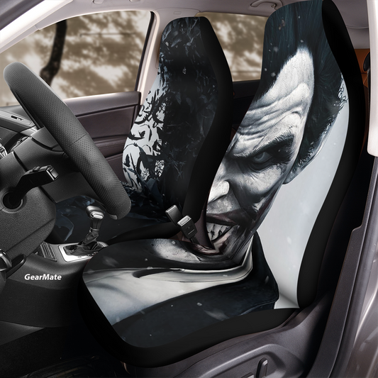 The Joker Car Seat Covers – High Quality Graphic and Polar Fleece Protector Set