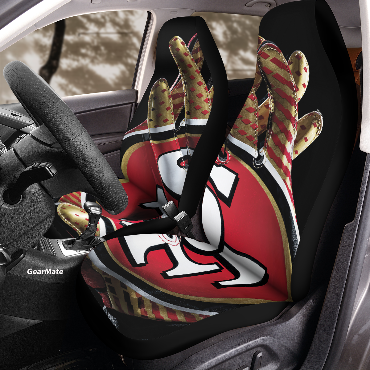 San Francisco 49ers Car Seat Covers – Protect Your Seats with Your Favorite Team