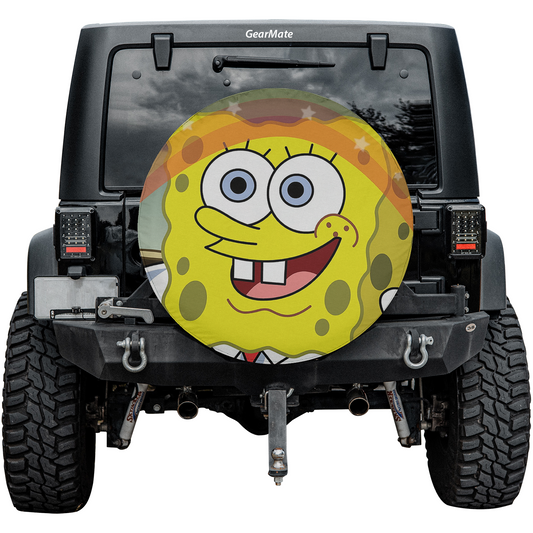 Spongebob Spare Tire Cover – Premium Waterproof UV-Resistant Protector