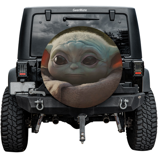 Baby Yoda Spare Tire Cover – Premium Waterproof UV-Resistant Protector