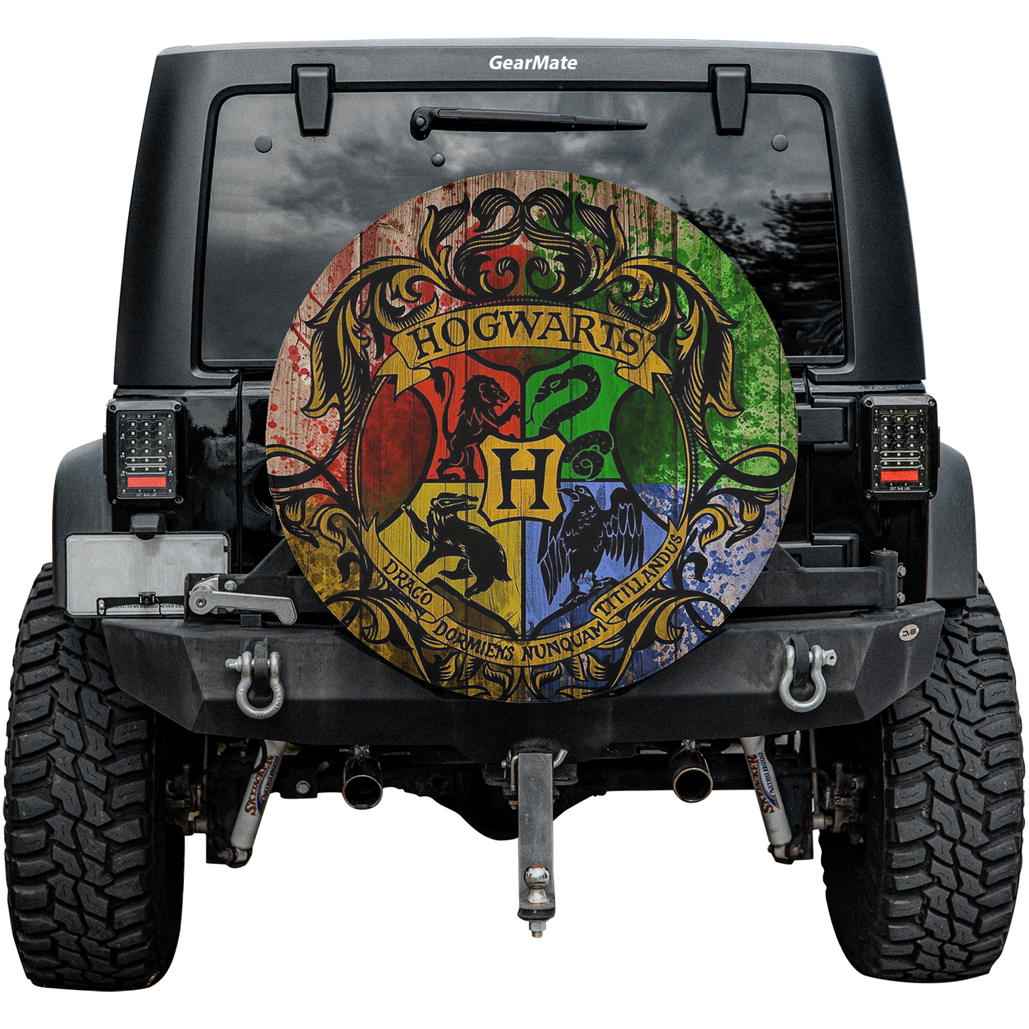 Harry Porter Hogwarts Spare Tire Cover – Premium Waterproof UV-Resistant Protector