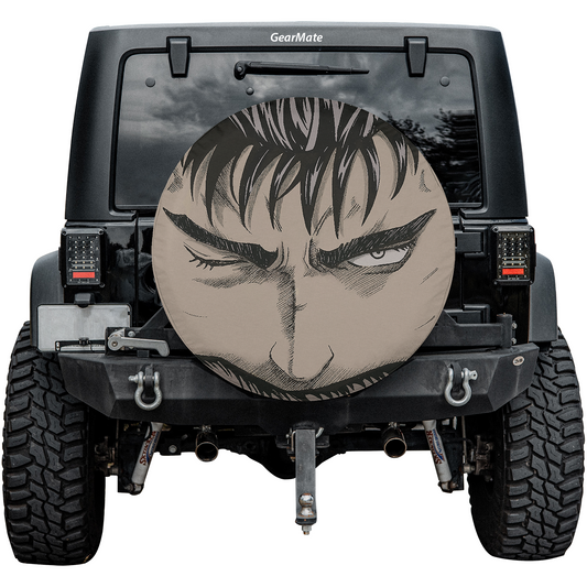 Berserk, Kentaro Miura Spare Tire Cover – Premium Waterproof UV-Resistant Protector